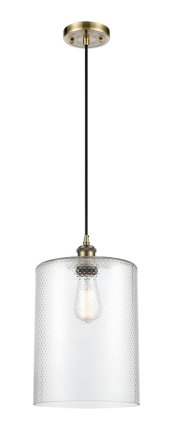 Innovations 516-1P-AB-G112-L One Light Mini Pendant, Antique Brass