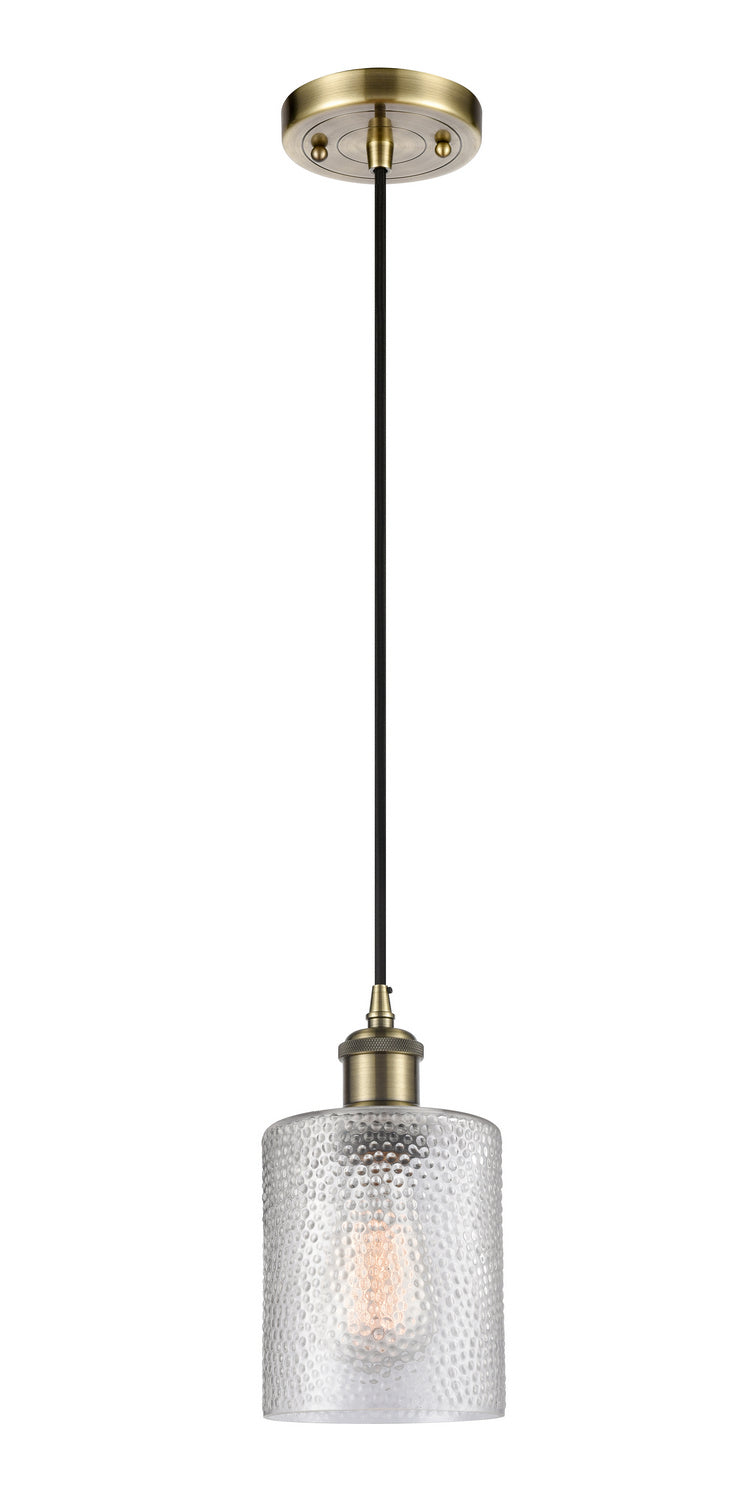 Innovations 516-1P-AB-G112-LED LED Mini Pendant, Antique Brass