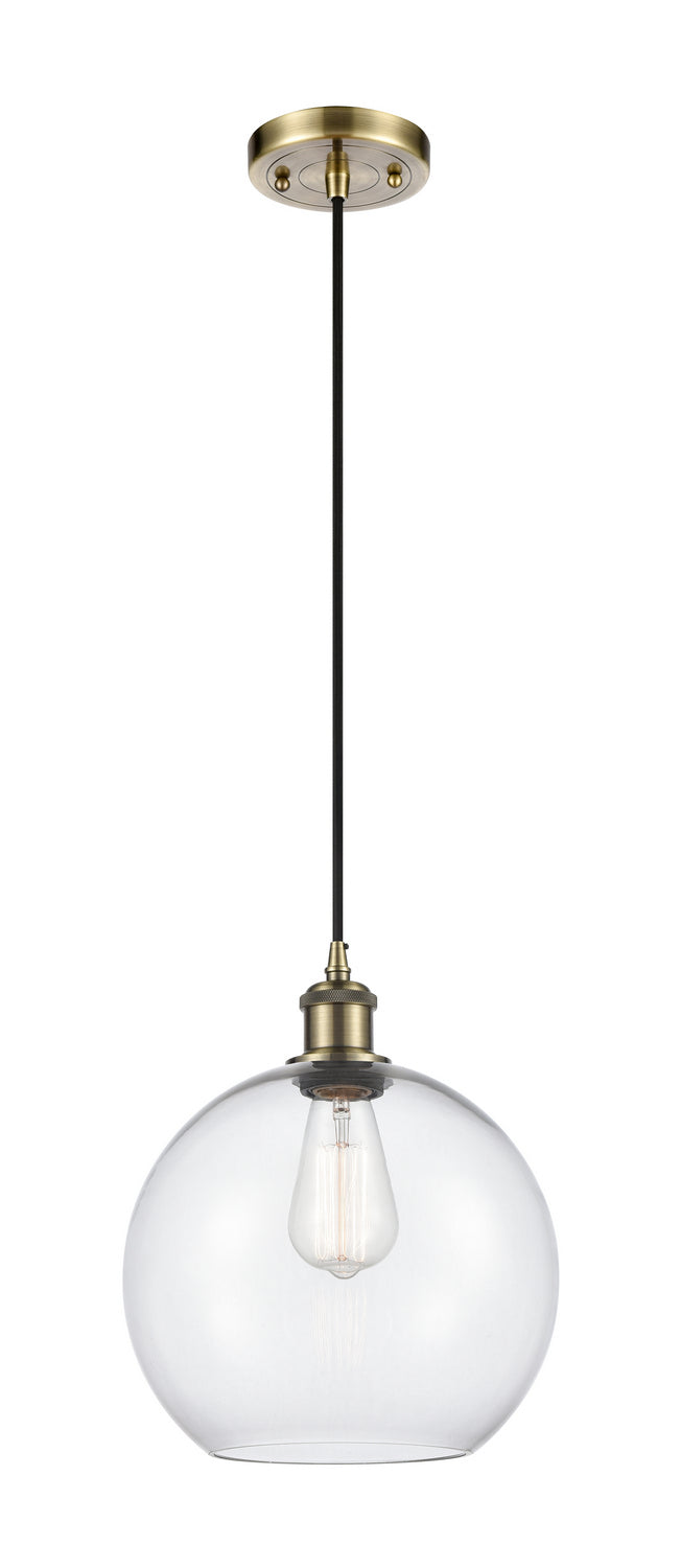 Innovations 516-1P-AB-G122-10-LED LED Mini Pendant, Antique Brass