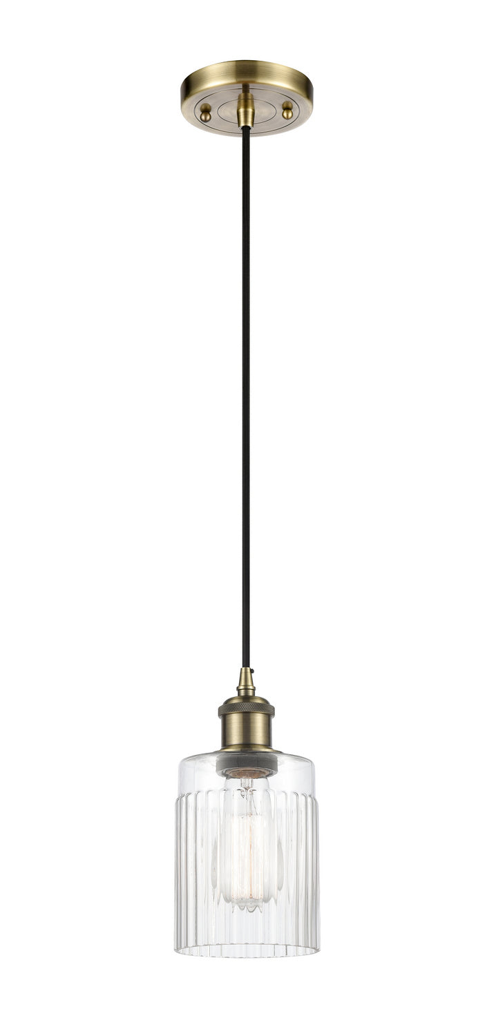 Innovations 516-1P-AB-G342 One Light Mini Pendant, Antique Brass