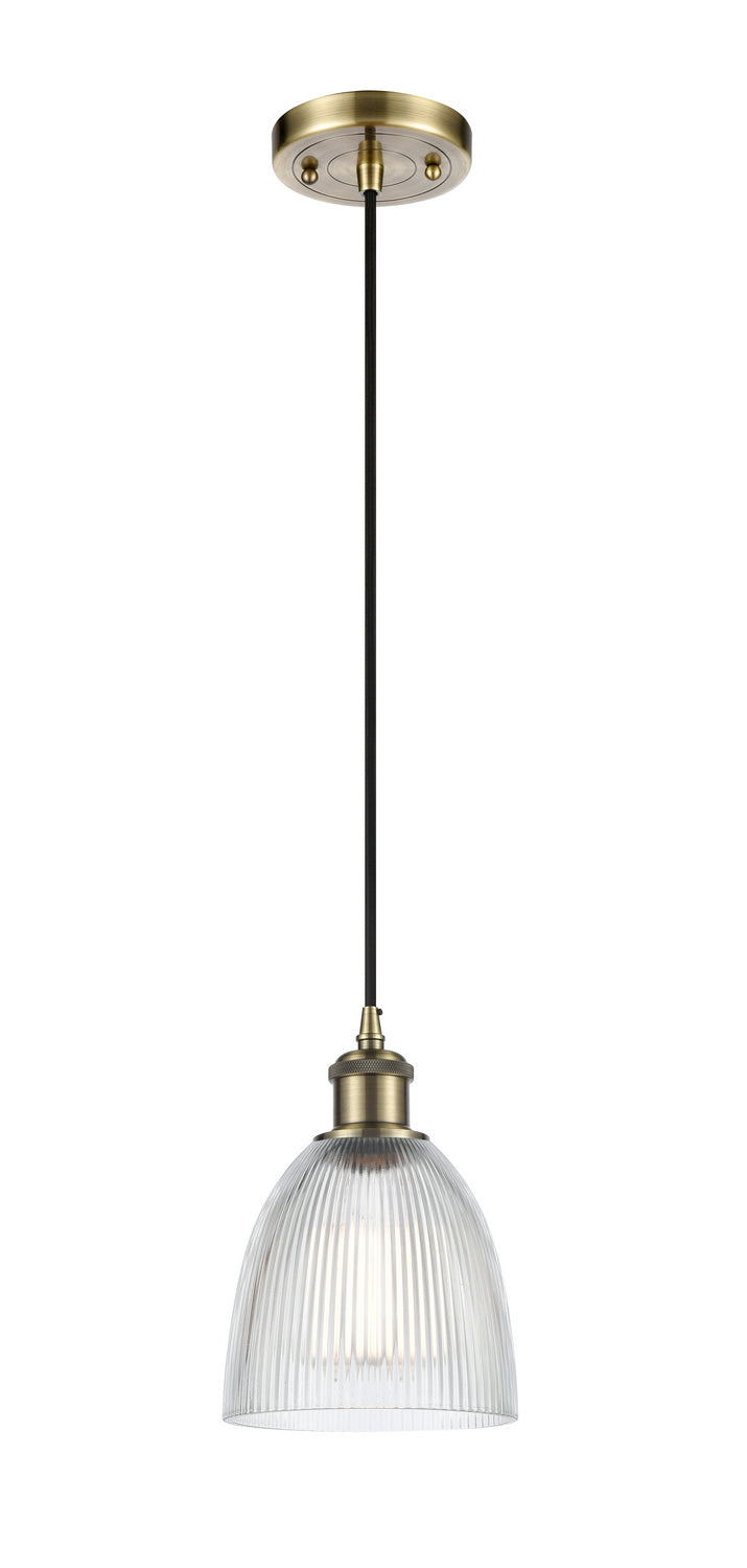 Innovations 516-1P-AB-G382-LED LED Mini Pendant, Antique Brass