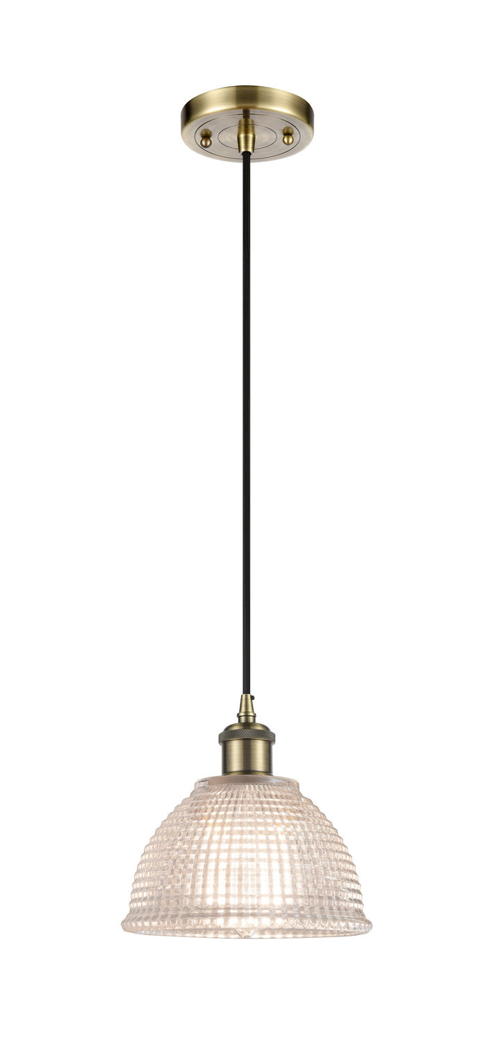 Innovations 516-1P-AB-G422 One Light Mini Pendant, Antique Brass