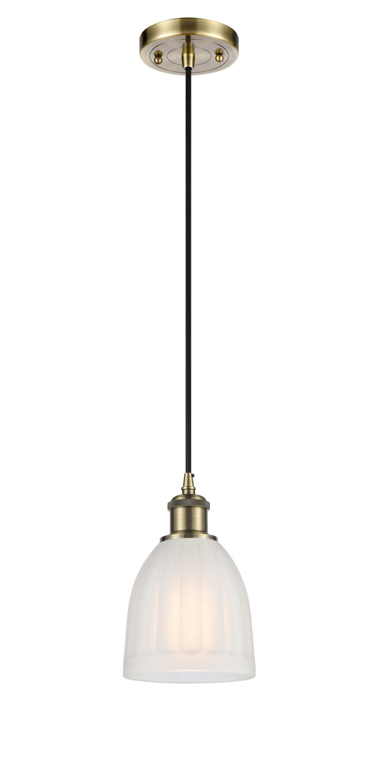 Innovations 516-1P-AB-G441 One Light Mini Pendant, Antique Brass