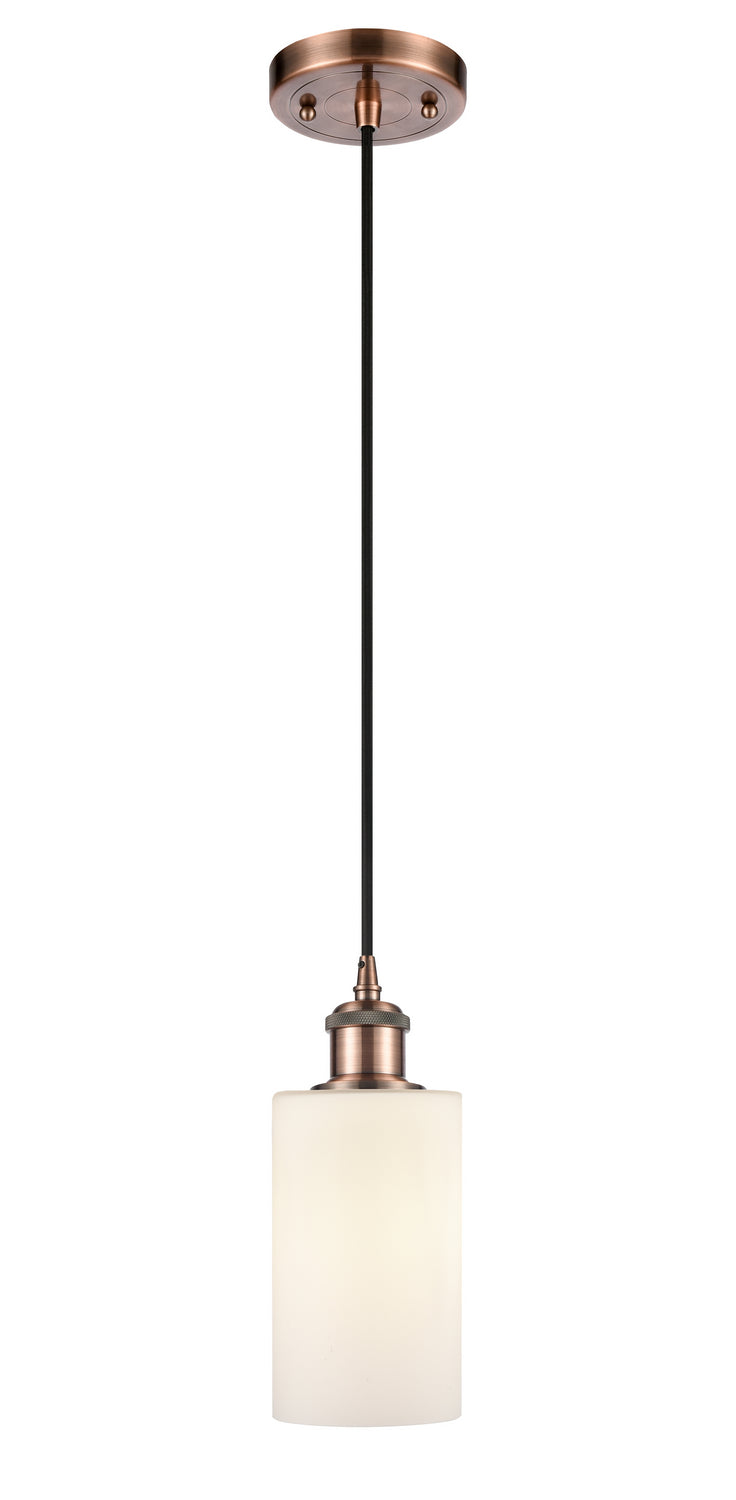 Innovations 516-1P-AC-G801 One Light Mini Pendant, Antique Copper