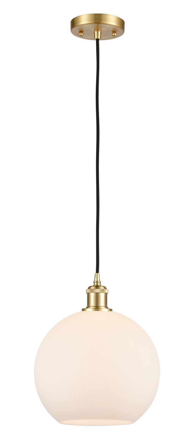 Innovations 516-1P-SG-G121-10-LED LED Mini Pendant, Satin Gold