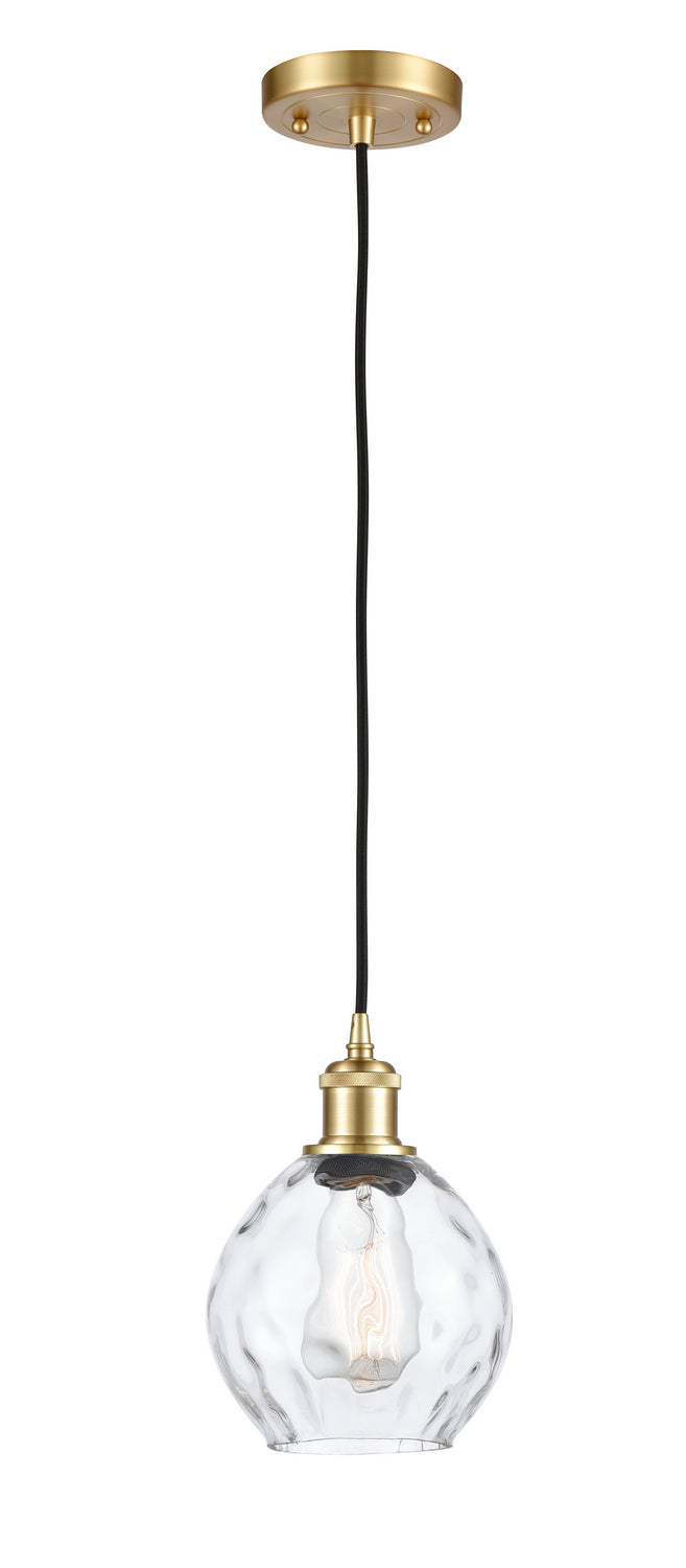 Innovations 516-1P-SG-G362-LED LED Mini Pendant, Satin Gold