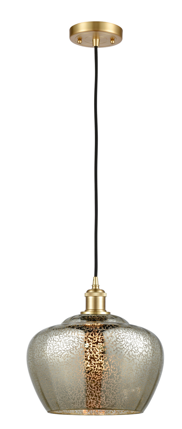 Innovations 516-1P-SG-G96-L-LED LED Mini Pendant, Satin Gold