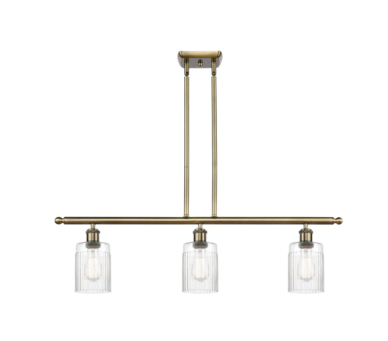 Innovations 516-3I-AB-G342 Three Light Island Pendant, Antique Brass