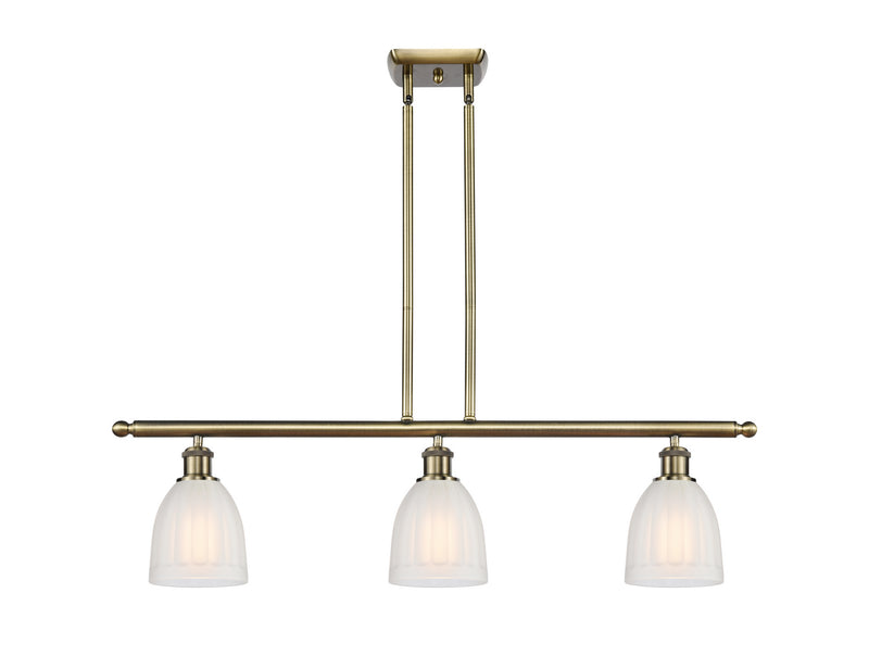 Innovations 516-3I-AB-G441 Three Light Island Pendant, Antique Brass