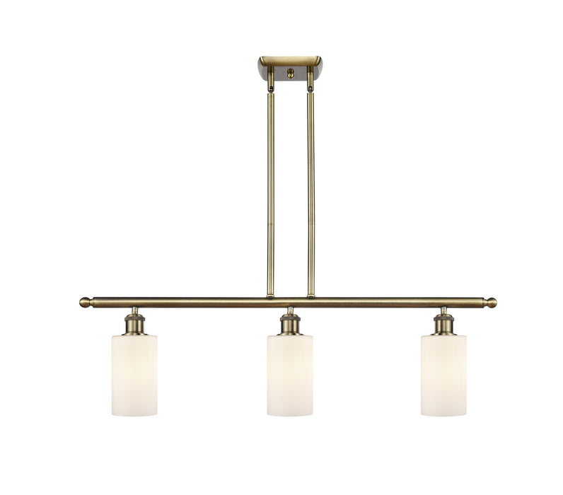 Innovations 516-3I-AB-G801 Three Light Island Pendant, Antique Brass