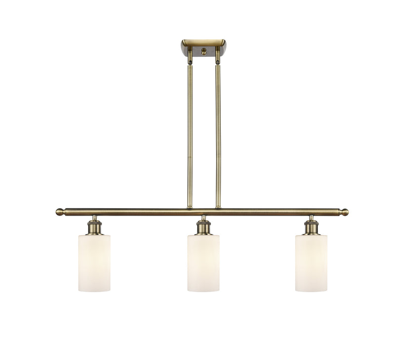 Innovations 516-3I-AB-G801-LED LED Island Pendant, Antique Brass