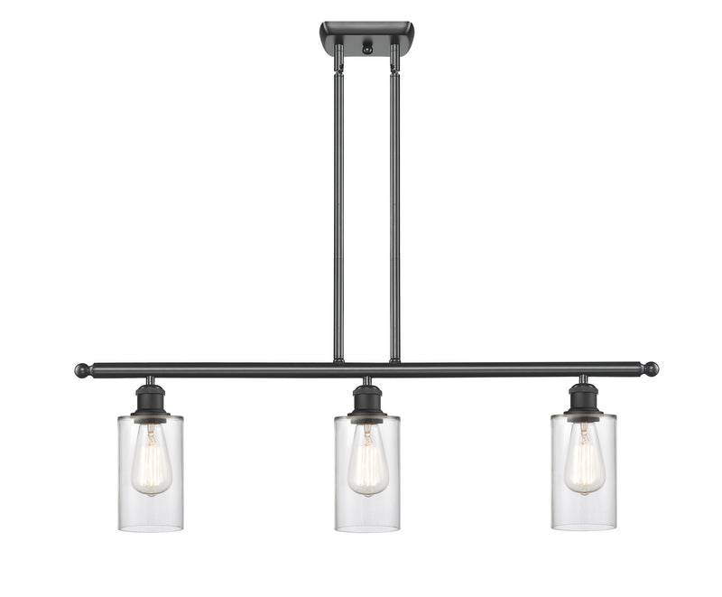 Innovations 516-3I-BK-G802-LED LED Island Pendant, Matte Black