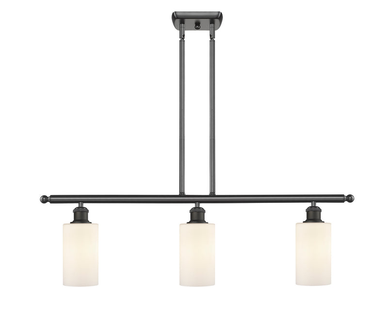 Innovations 516-3I-OB-G801 Three Light Island Pendant, Oil Rubbed Bronze