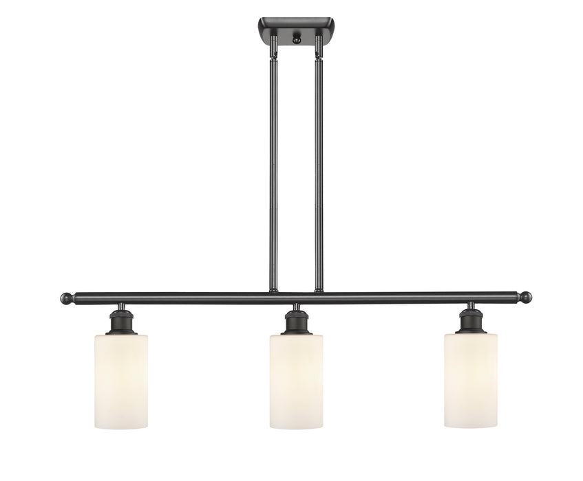 Innovations 516-3I-OB-G801-LED LED Island Pendant, Oil Rubbed Bronze