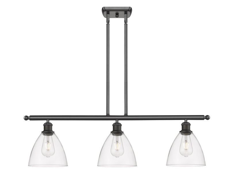 Innovations 516-3I-OB-GBD-752-LED LED Island Pendant, Oil Rubbed Bronze