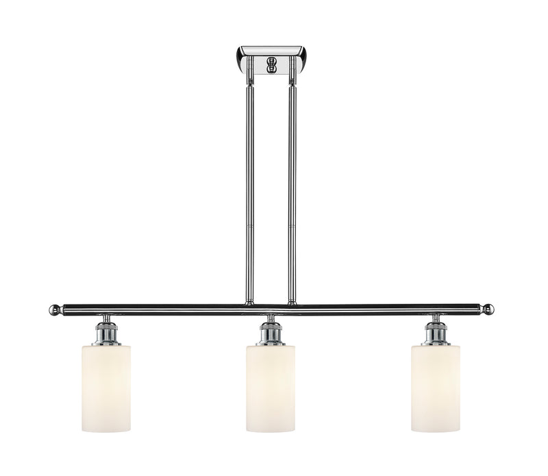 Innovations 516-3I-PC-G801 Three Light Island Pendant, Polished Chrome