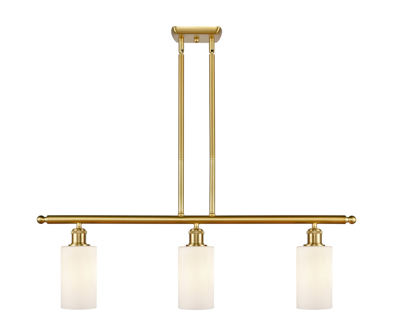 Innovations 516-3I-SG-G801 Three Light Island Pendant, Satin Gold