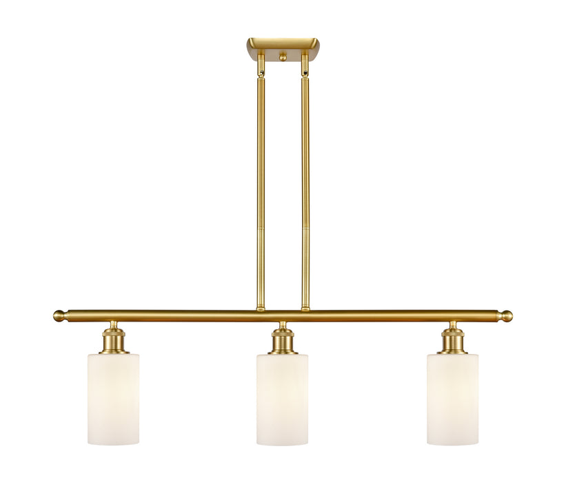 Innovations 516-3I-SG-G801 Three Light Island Pendant, Satin Gold