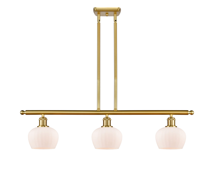 Innovations 516-3I-SG-G91-LED LED Island Pendant, Satin Gold