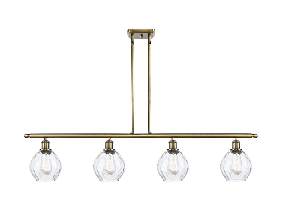 Innovations 516-4I-AB-G362-LED LED Island Pendant, Antique Brass