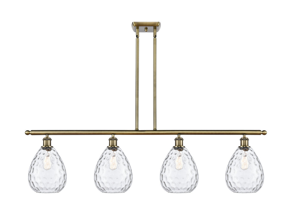 Innovations 516-4I-AB-G372-LED LED Island Pendant, Antique Brass