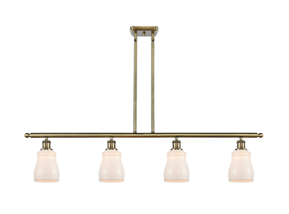Innovations 516-4I-AB-G391-LED LED Island Pendant, Antique Brass