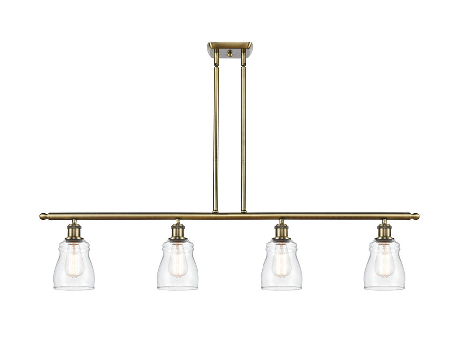 Innovations 516-4I-AB-G392-LED LED Island Pendant, Antique Brass