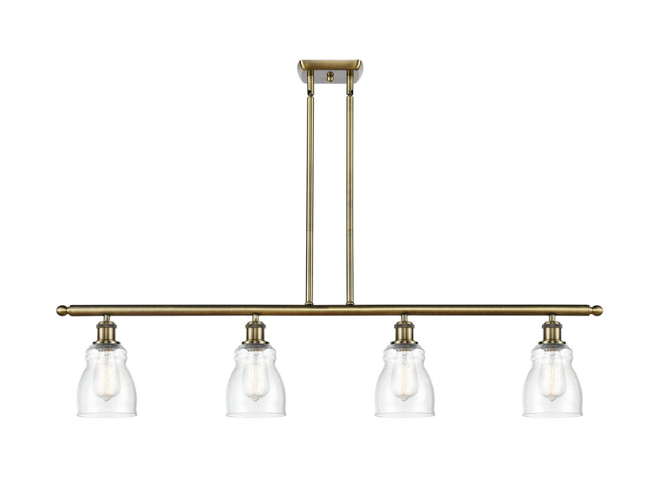 Innovations 516-4I-AB-G394-LED LED Island Pendant, Antique Brass