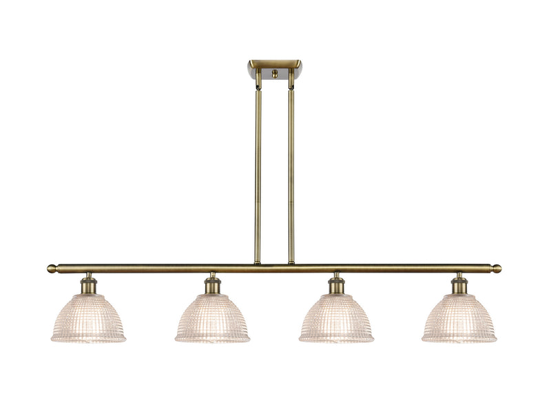 Innovations 516-4I-AB-G422-LED LED Island Pendant, Antique Brass