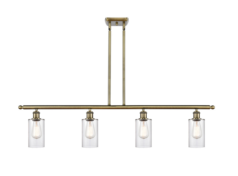 Innovations 516-4I-AB-G802-LED LED Island Pendant, Antique Brass