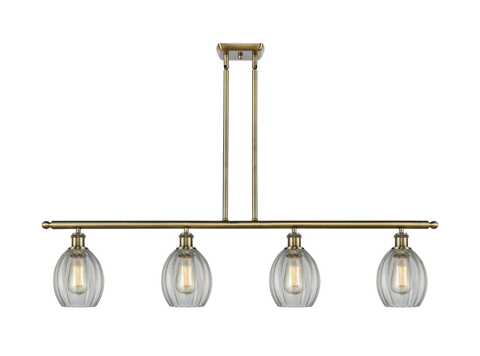 Innovations 516-4I-AB-G82 Four Light Island Pendant, Antique Brass