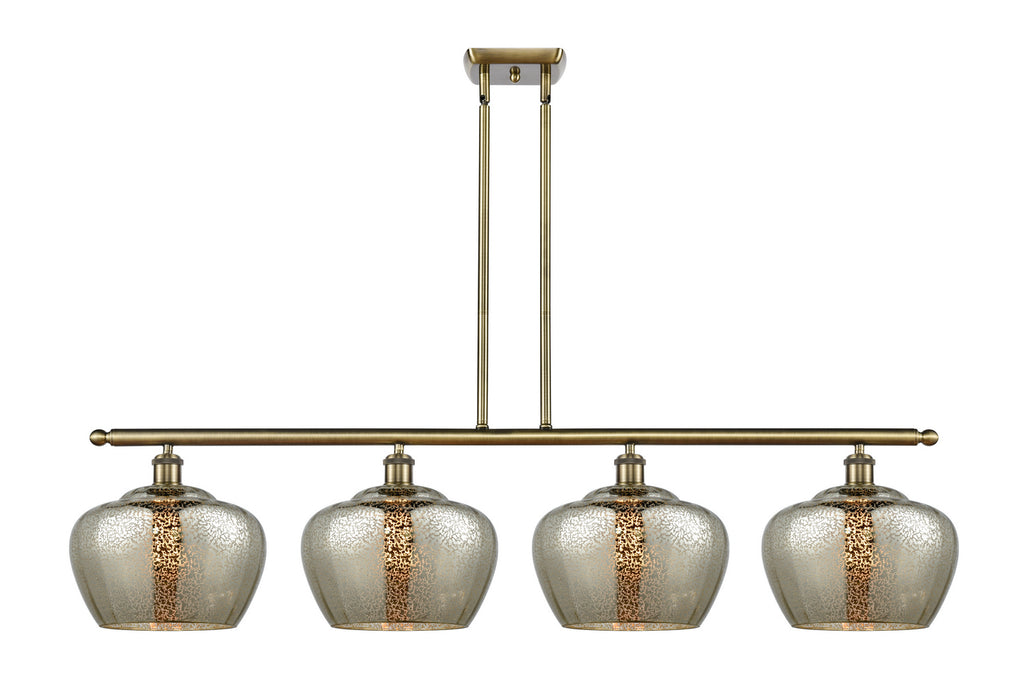 Innovations 516-4I-AB-G96-L-LED LED Island Pendant, Antique Brass