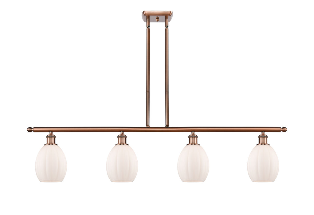 Innovations 516-4I-AC-G81-LED LED Island Pendant, Antique Copper