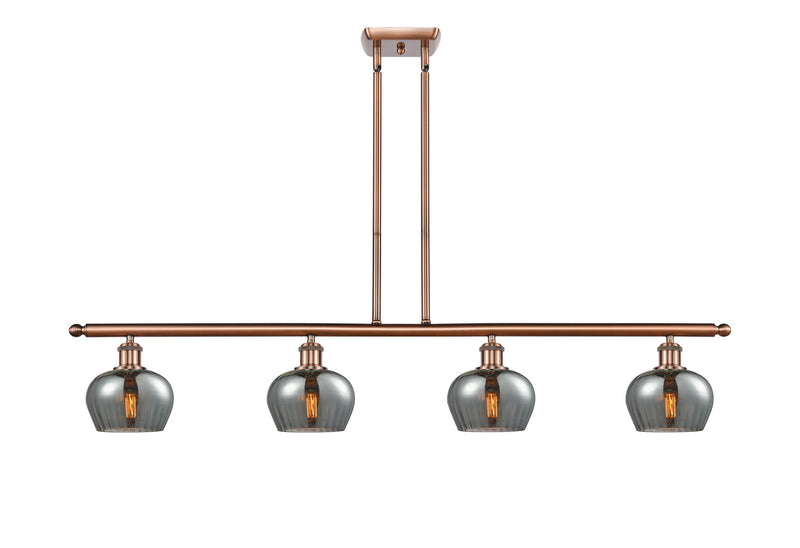 Innovations 516-4I-AC-G93-LED LED Island Pendant, Antique Copper