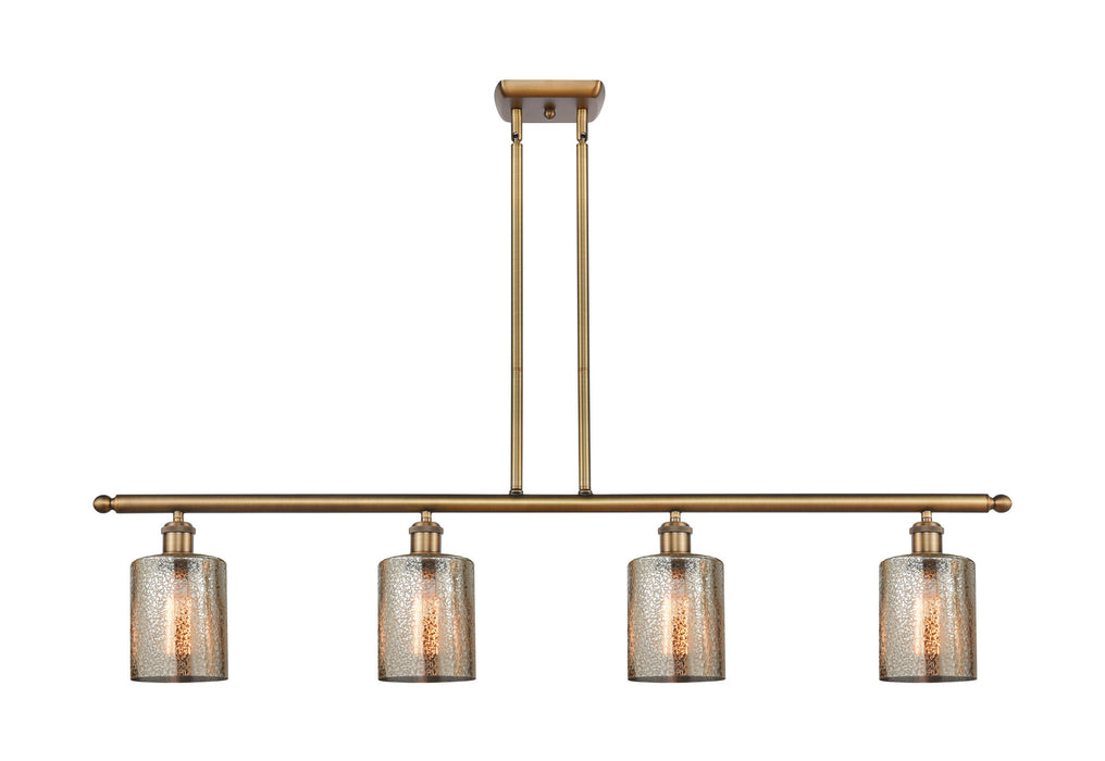 Innovations 516-4I-BB-G116-LED LED Island Pendant, Brushed Brass