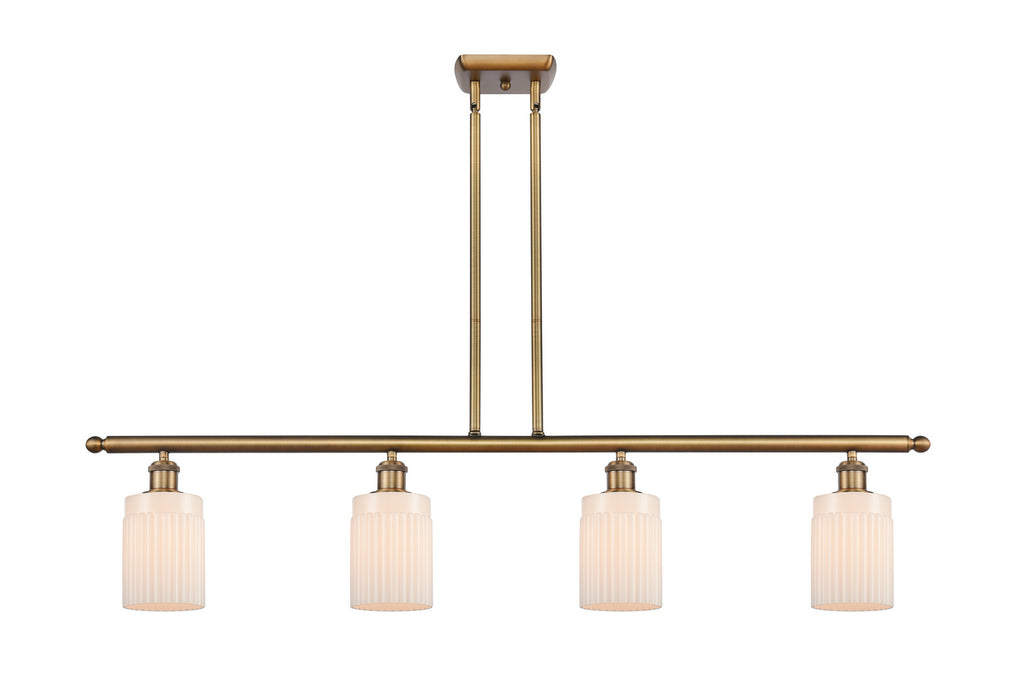 Innovations 516-4I-BB-G341-LED LED Island Pendant, Brushed Brass