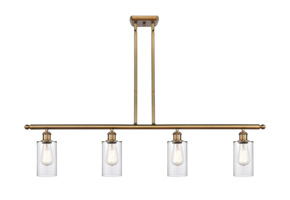 Innovations 516-4I-BB-G802-LED LED Island Pendant, Brushed Brass