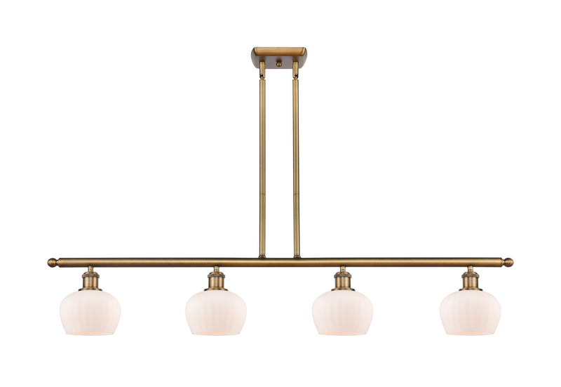 Innovations 516-4I-BB-G91-LED LED Island Pendant, Brushed Brass