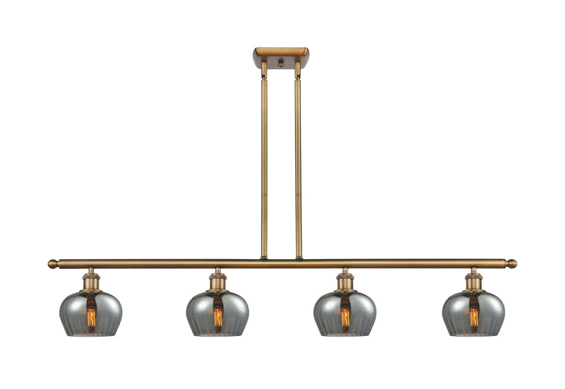 Innovations 516-4I-BB-G93-LED LED Island Pendant, Brushed Brass