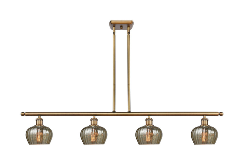 Innovations 516-4I-BB-G96-LED LED Island Pendant, Brushed Brass