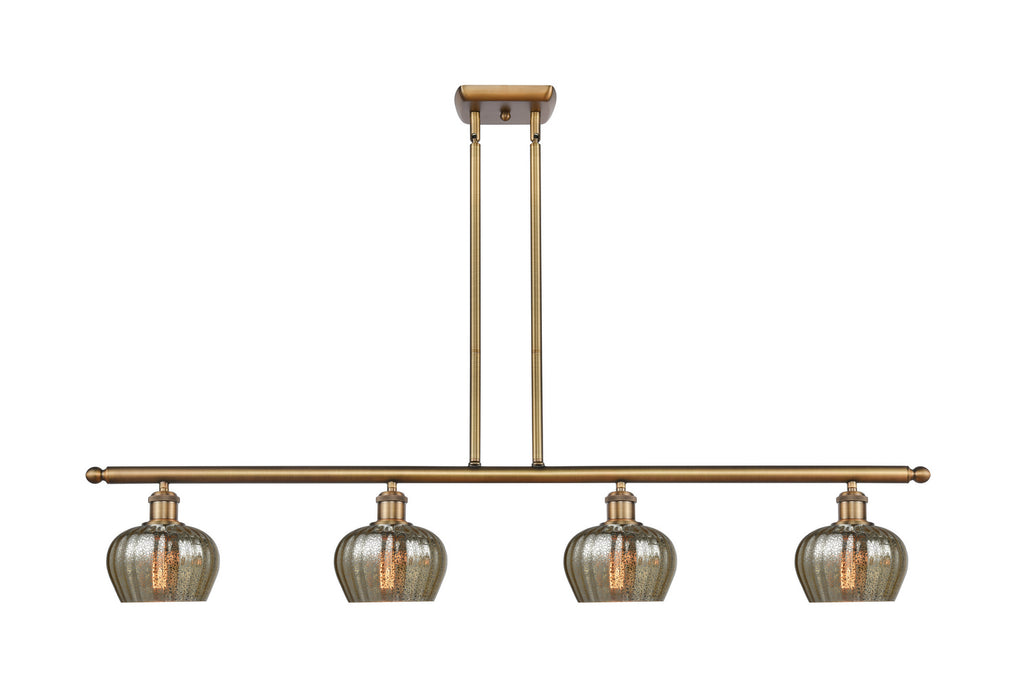 Innovations 516-4I-BB-G96-LED LED Island Pendant, Brushed Brass