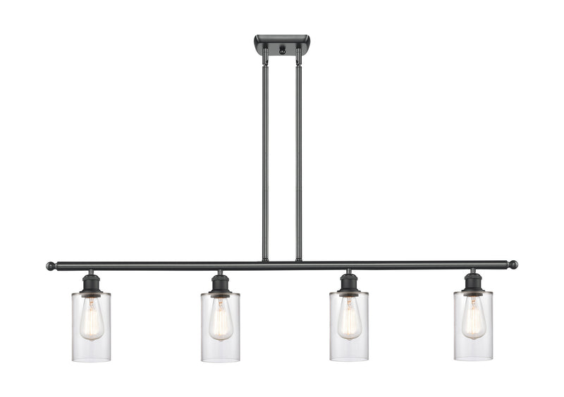 Innovations 516-4I-BK-G802-LED LED Island Pendant, Matte Black