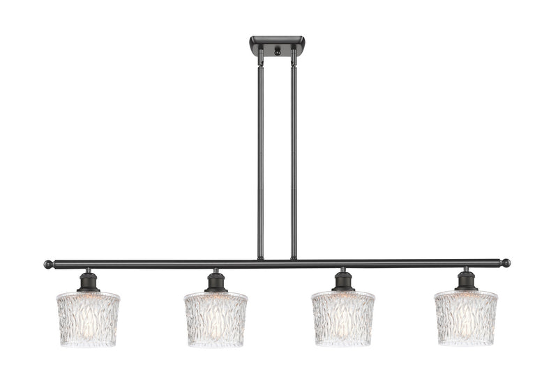 Innovations 516-4I-OB-G402-LED LED Island Pendant, Oil Rubbed Bronze