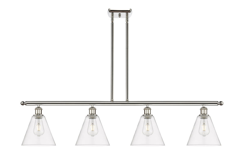 Innovations 516-4I-PN-GBC-82-LED LED Island Pendant, Polished Nickel