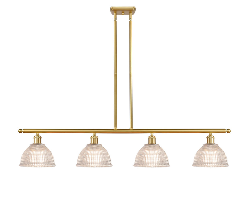 Innovations 516-4I-SG-G422-LED LED Island Pendant, Satin Gold