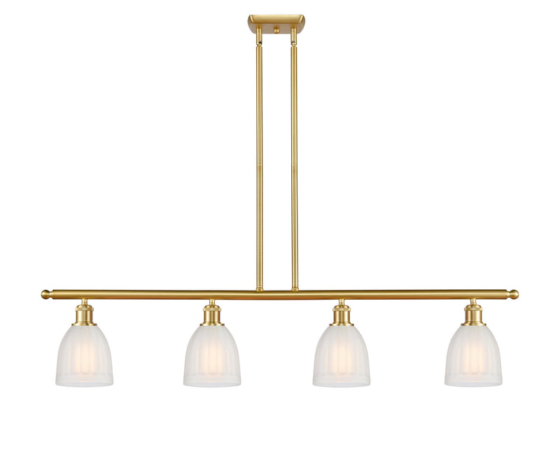 Innovations 516-4I-SG-G441-LED LED Island Pendant, Satin Gold