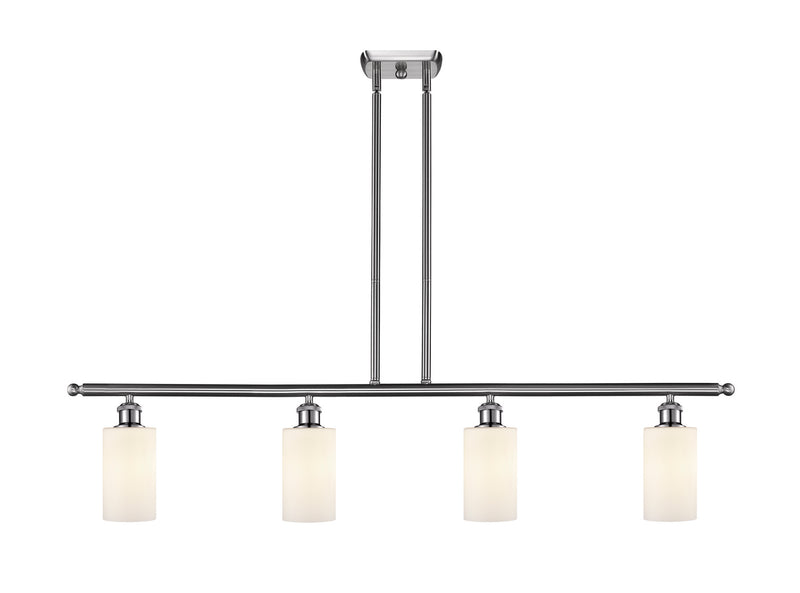 Innovations 516-4I-SN-G801 Four Light Island Pendant, Brushed Satin Nickel