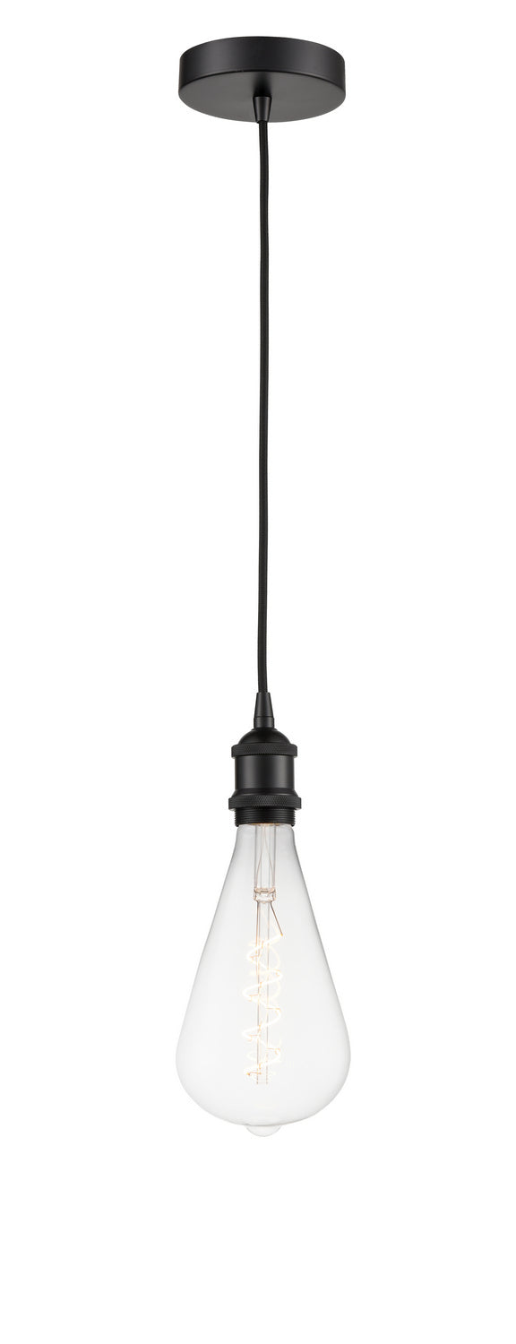 Innovations 616-1P-BK-BB125LED LED Mini Pendant, Matte Black