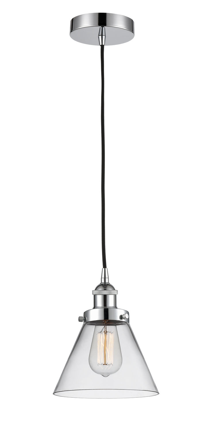 Innovations 616-1PH-PC-G42 One Light Mini Pendant, Polished Chrome
