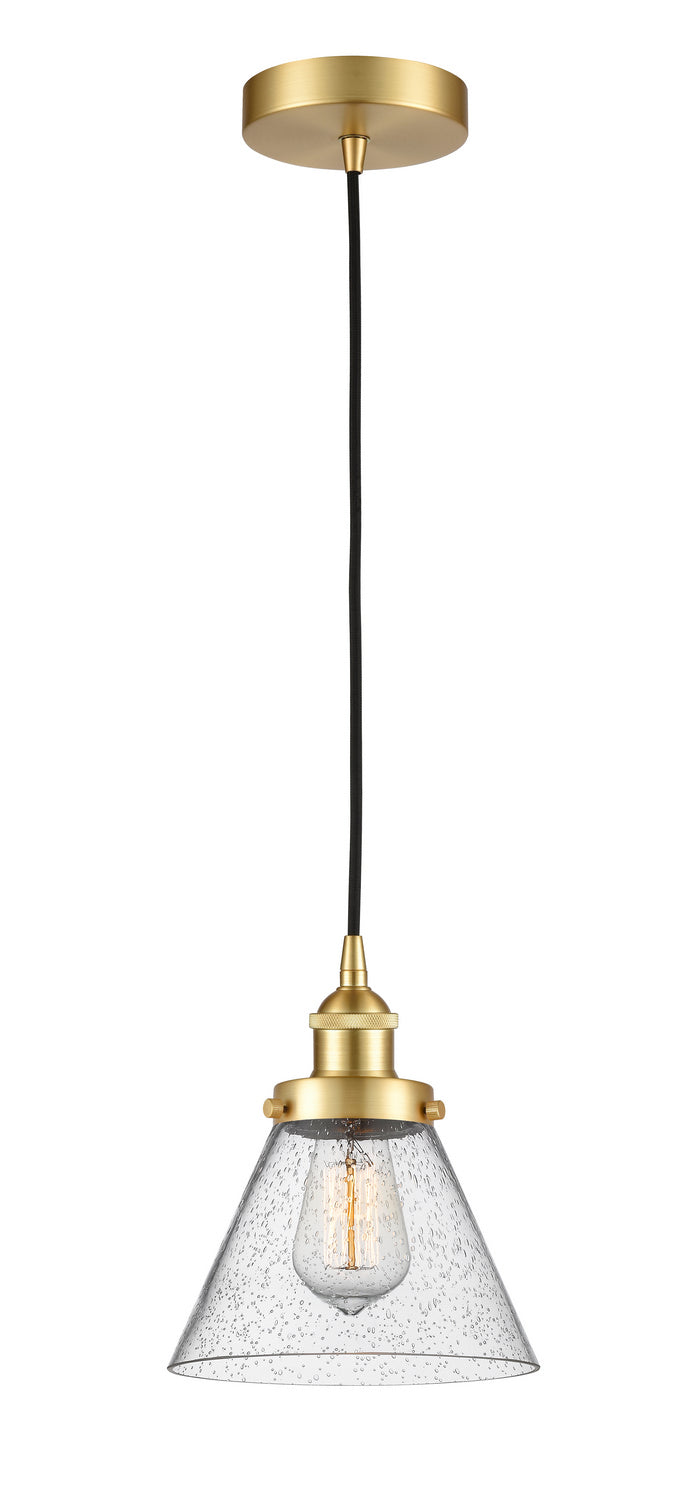 Innovations 616-1PH-SG-G44 One Light Mini Pendant, Satin Gold